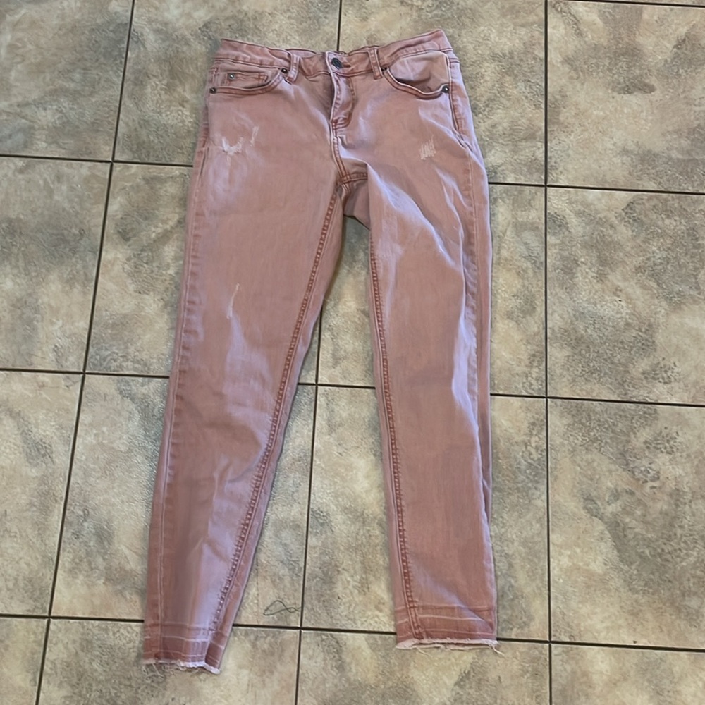 True craft light pink stretch skinny